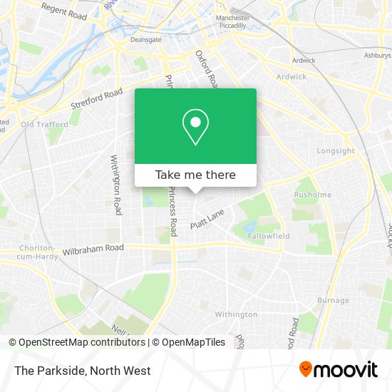 The Parkside map