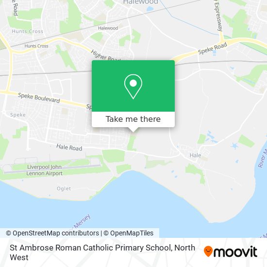 St Ambrose Roman Catholic Primary School map