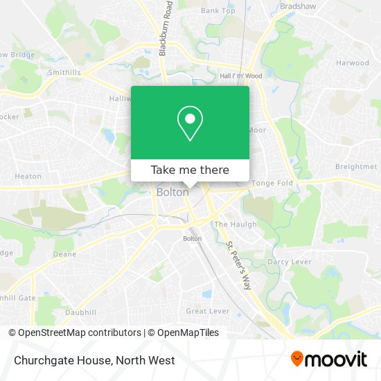 Churchgate House map
