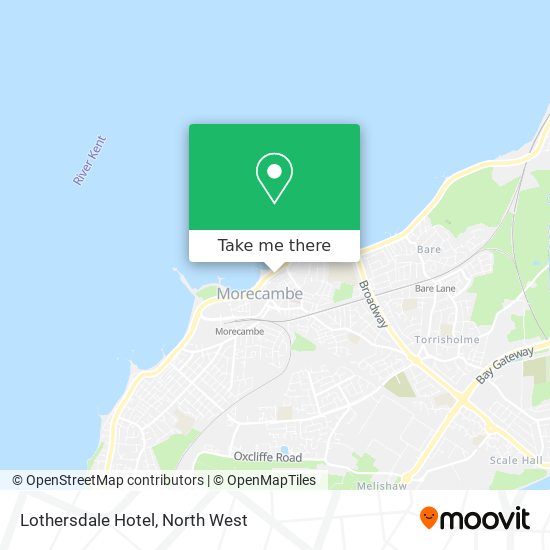 Lothersdale Hotel map
