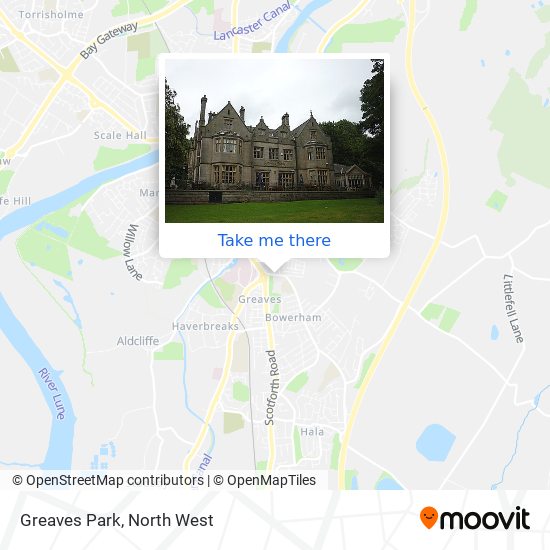 Greaves Park map