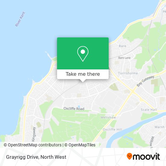 Grayrigg Drive map