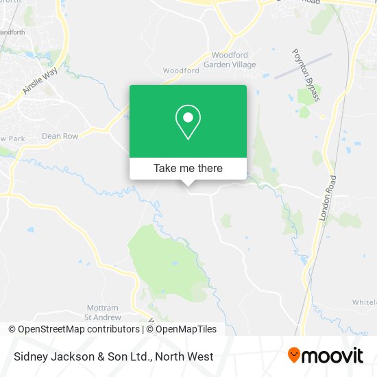 Sidney Jackson & Son Ltd. map