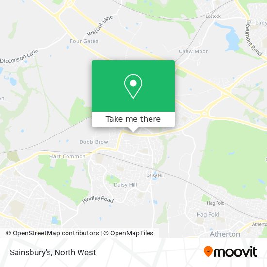 Sainsbury's map