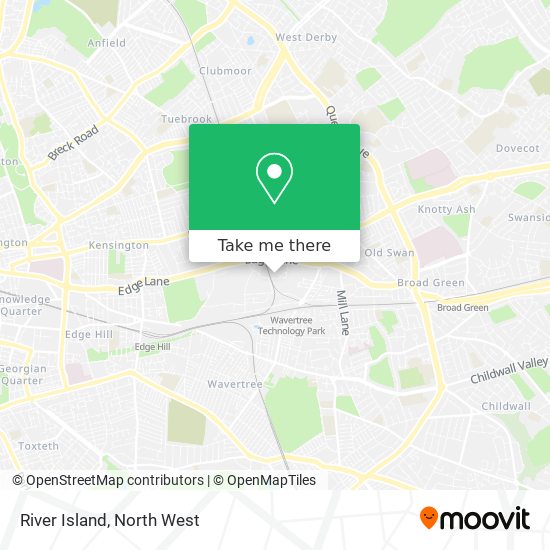 River Island map