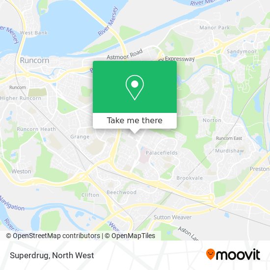 Superdrug map