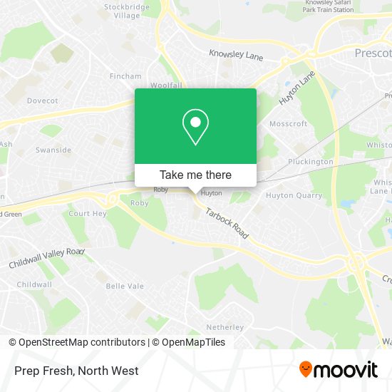Prep Fresh map