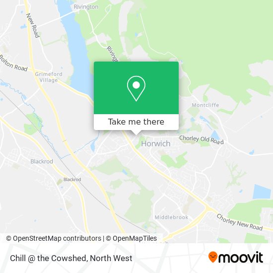 Chill @ the Cowshed map