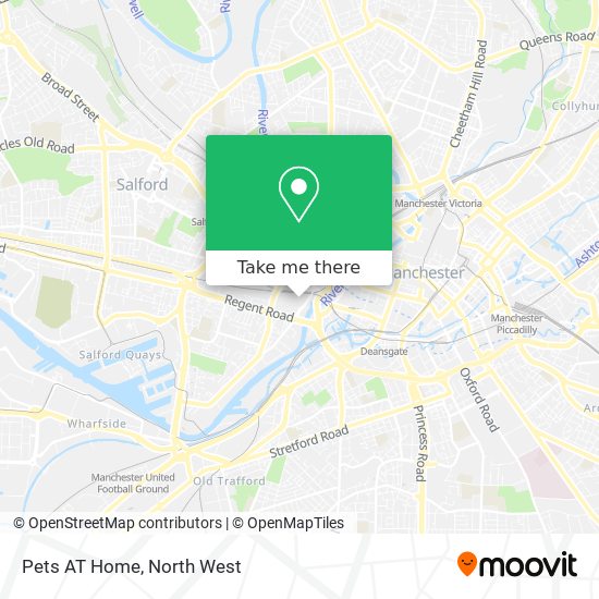 Pets AT Home map