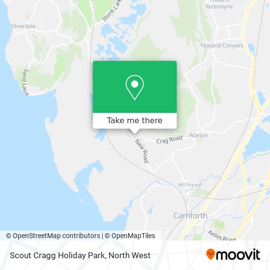 Scout Cragg Holiday Park map