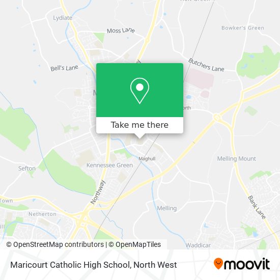 Maricourt Catholic High School map