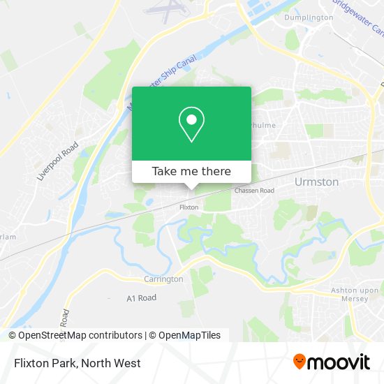 Flixton Park map