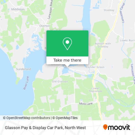 Glasson Pay & Display Car Park map