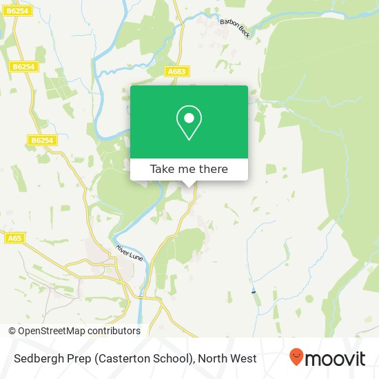 Sedbergh Prep (Casterton School) map
