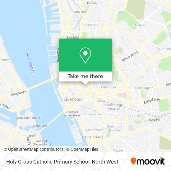 Holy Cross Catholic Primary School map