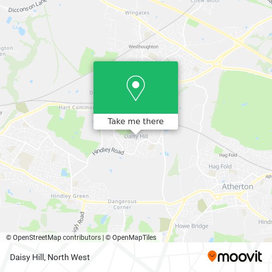 Daisy Hill map