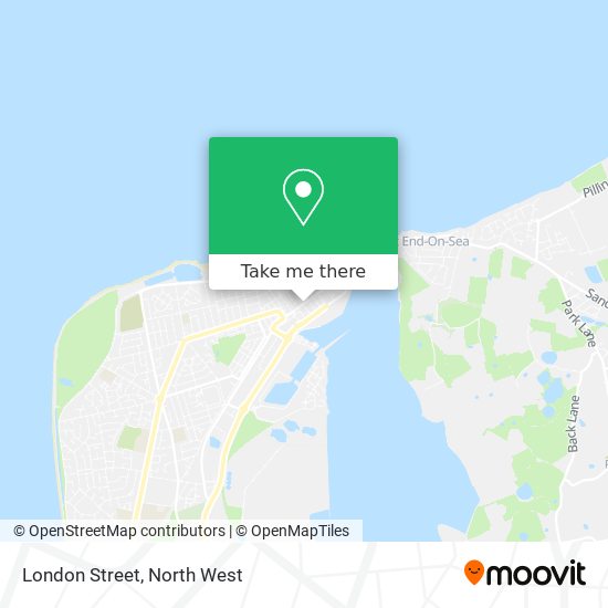 London Street map