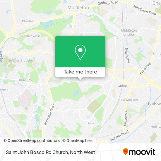 Saint John Bosco Rc Church map