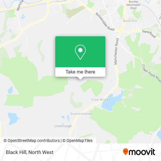 Black Hill map