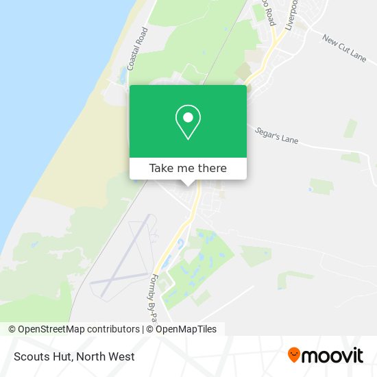 Scouts Hut map