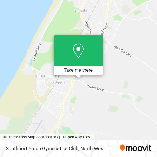 Southport Ymca Gymnastics Club map