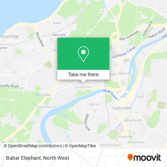 Babar Elephant map