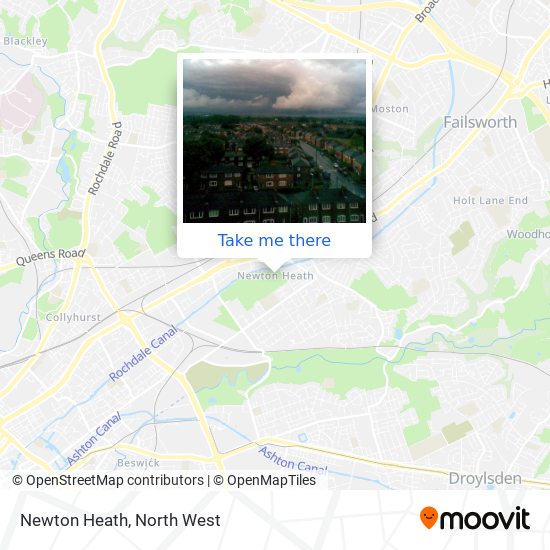Newton Heath map