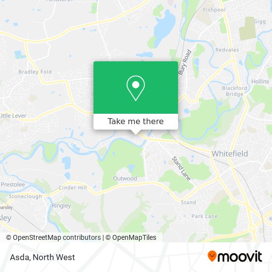 Asda map