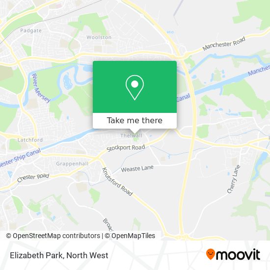 Elizabeth Park map