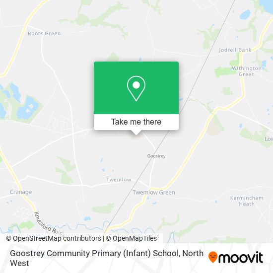Goostrey Community Primary (Infant) School map