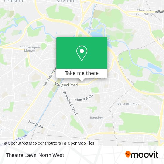 Theatre Lawn map
