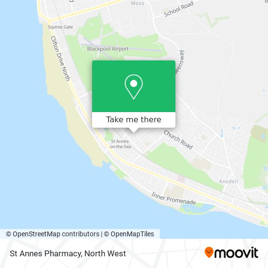 St Annes Pharmacy map