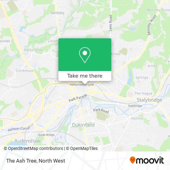 The Ash Tree map