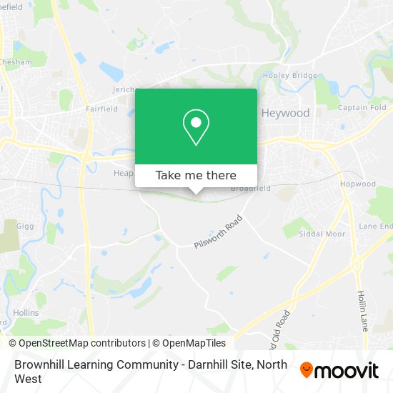 Brownhill Learning Community - Darnhill Site map