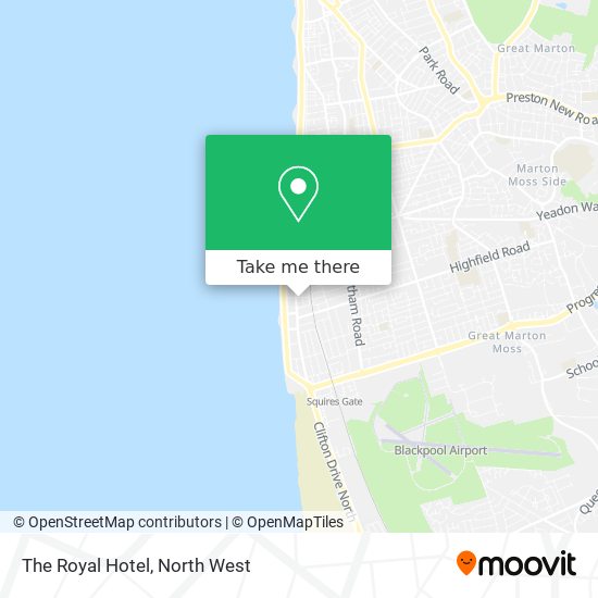 The Royal Hotel map