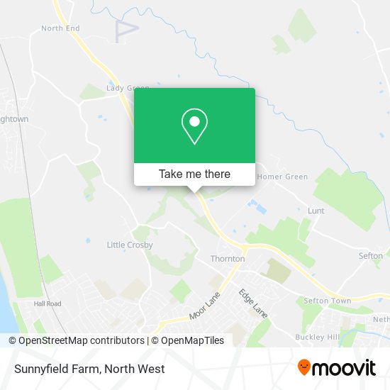 Sunnyfield Farm map
