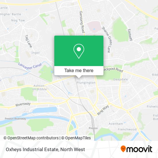 Oxheys Industrial Estate map