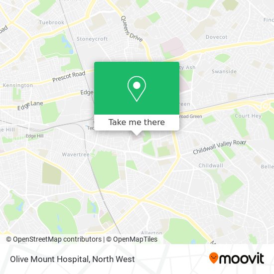 Olive Mount Hospital map