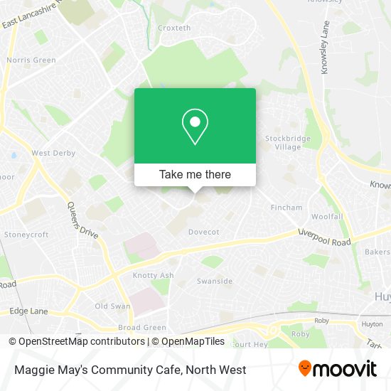 Maggie May's Community Cafe map