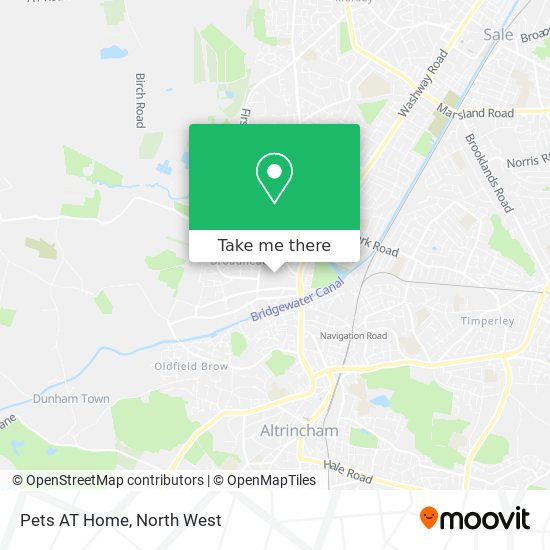 Pets AT Home map