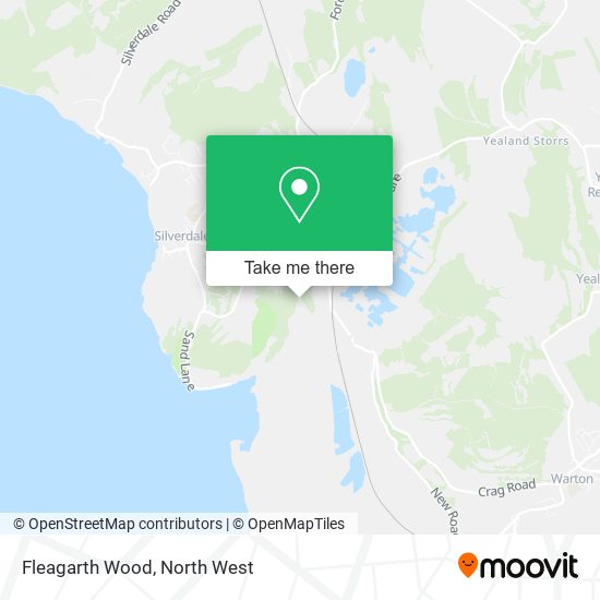 Fleagarth Wood map