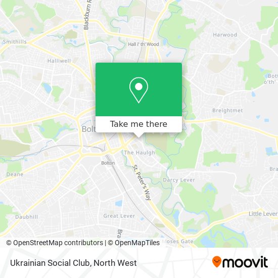 Ukrainian Social Club map