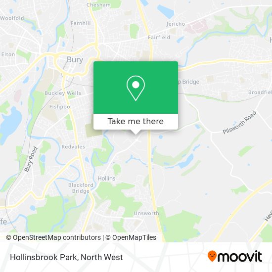 Hollinsbrook Park map