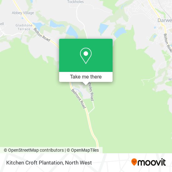 Kitchen Croft Plantation map