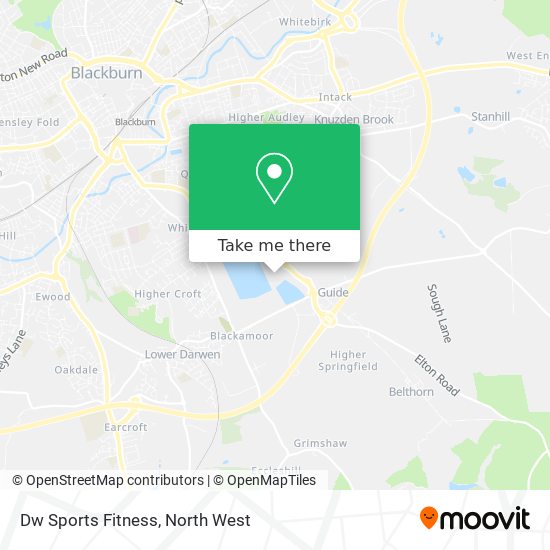 Dw Sports Fitness map
