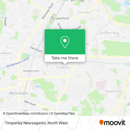 Timperley Newsagents map