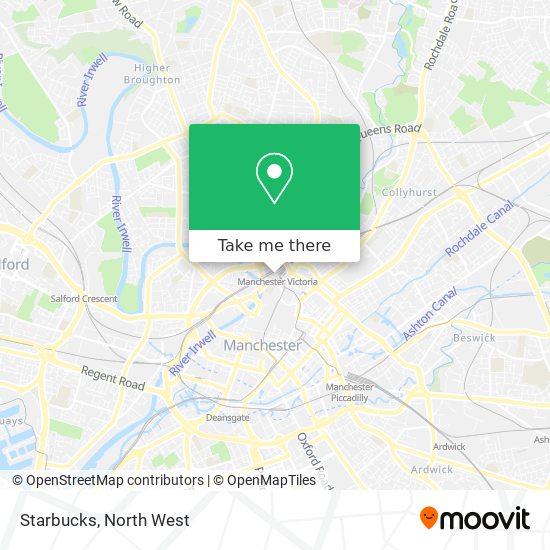 Starbucks map
