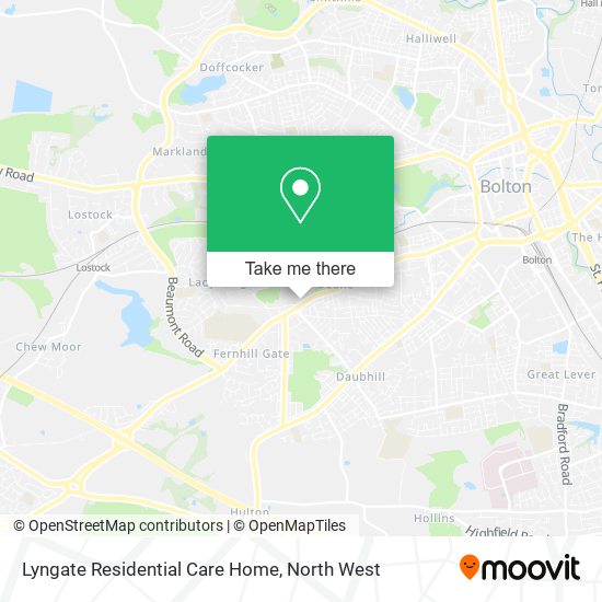 Lyngate Residential Care Home map