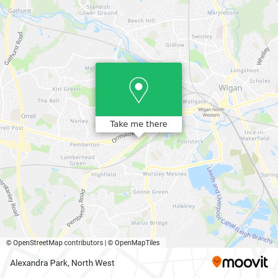 Alexandra Park map