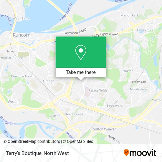 Terry's Boutique map